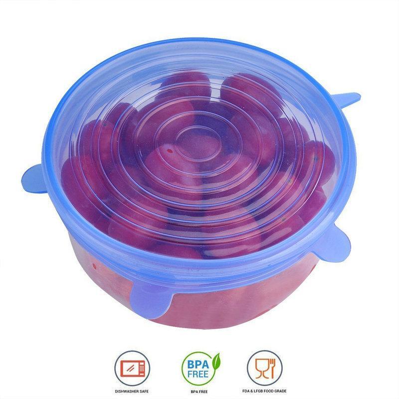 Stretch & Fit - Silicone Stretch Lids (6pcs)