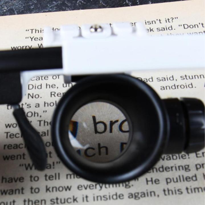 8x 15x 23x LED Glasses Magnifier