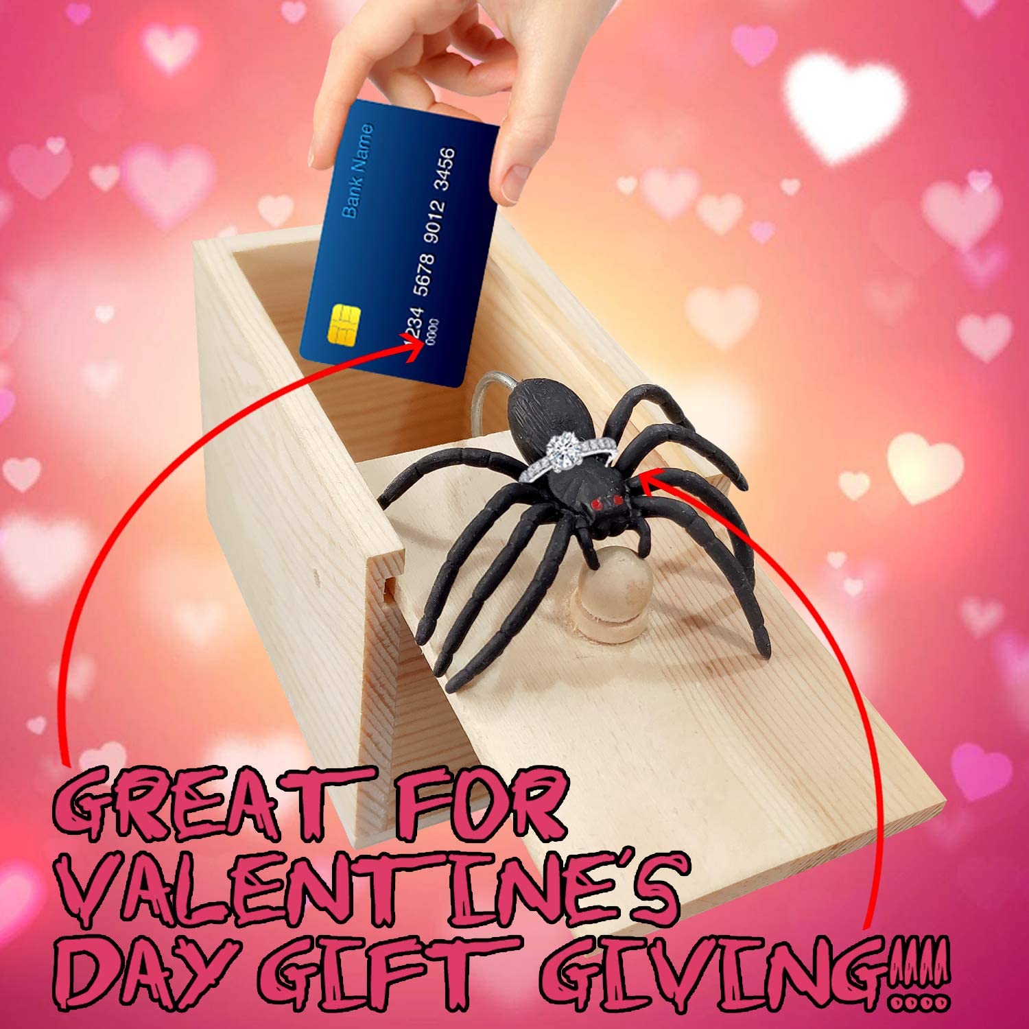 🎄Early Christmas Promotion 50% Off🎄🎅Spoof Surprising Box Spider Trick Toys