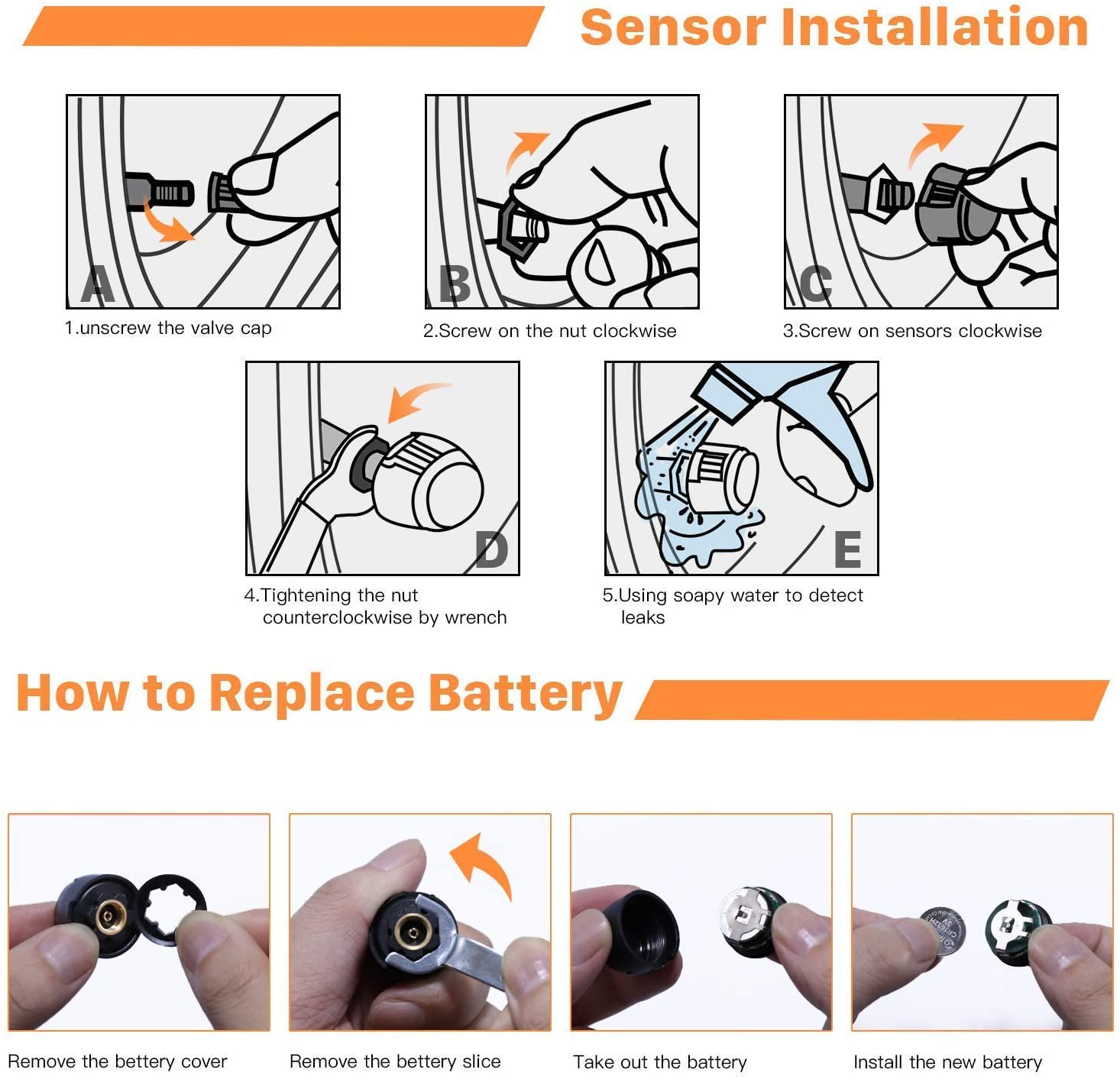 Solar Tire Pressure Monitor🔥 Semi Annual Sale - 50% OFF