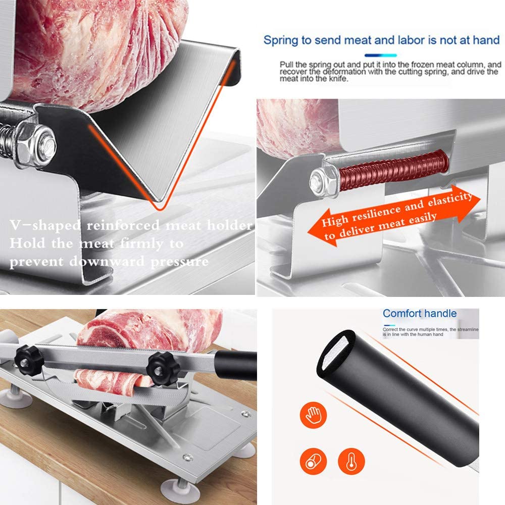 Manual Frozen Meat Slicer