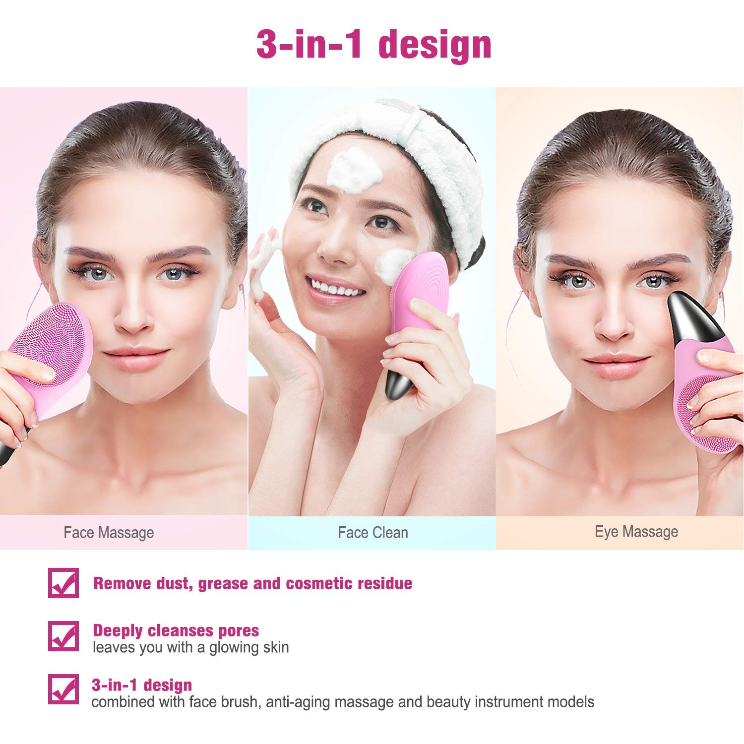 Facial Electric Cleansing Brush