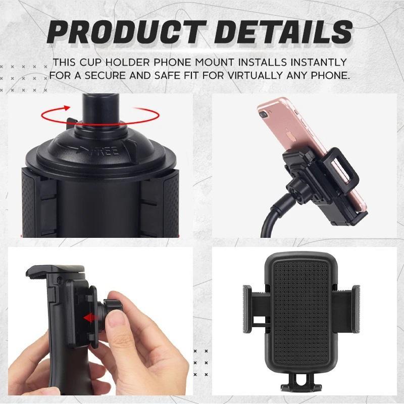 Universal Cup Holder Phone Mount