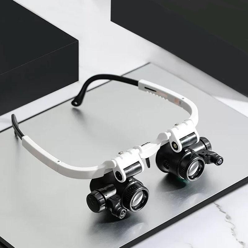 8x 15x 23x LED Glasses Magnifier