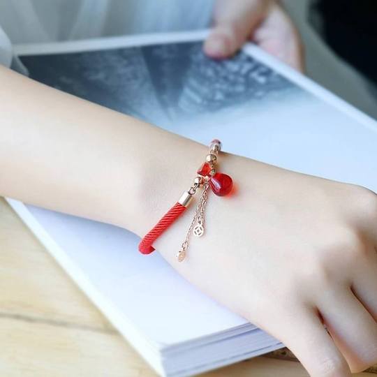 Lucky Red Money Bag Bracelet