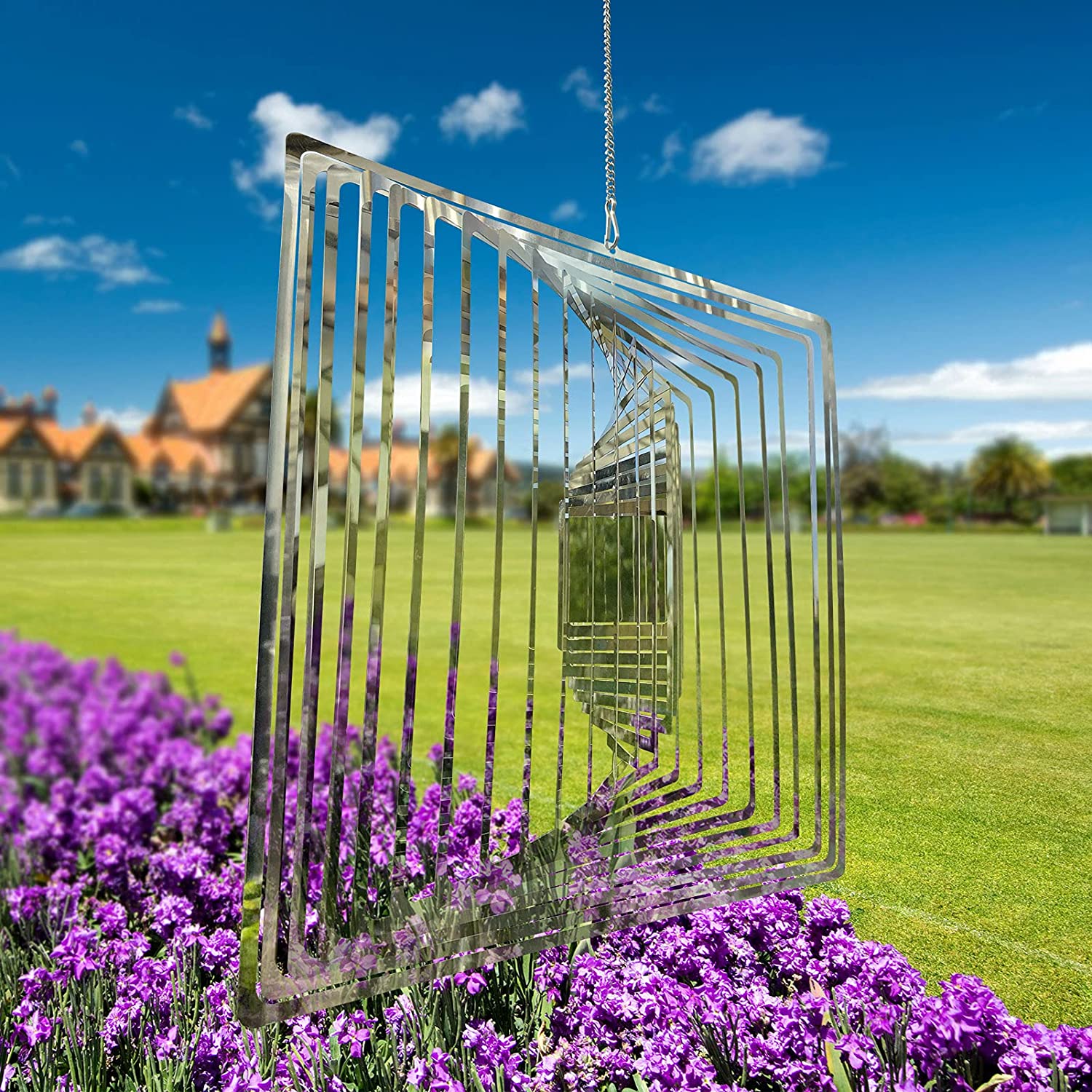 🎉Spring Cleaning Big Sale 50% Off-3D Metal Rotating Wind Chime