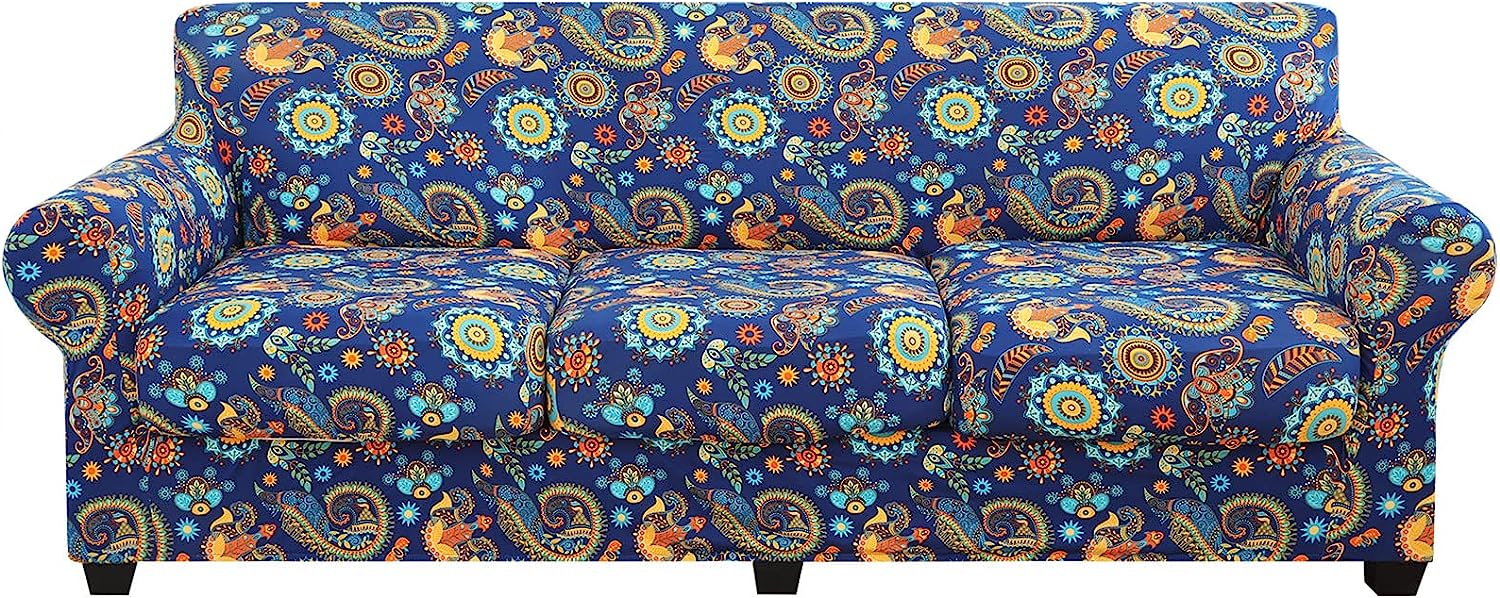 (e??£¤Summer Sale-30% OFF) Stretch Printed Sofa Covers