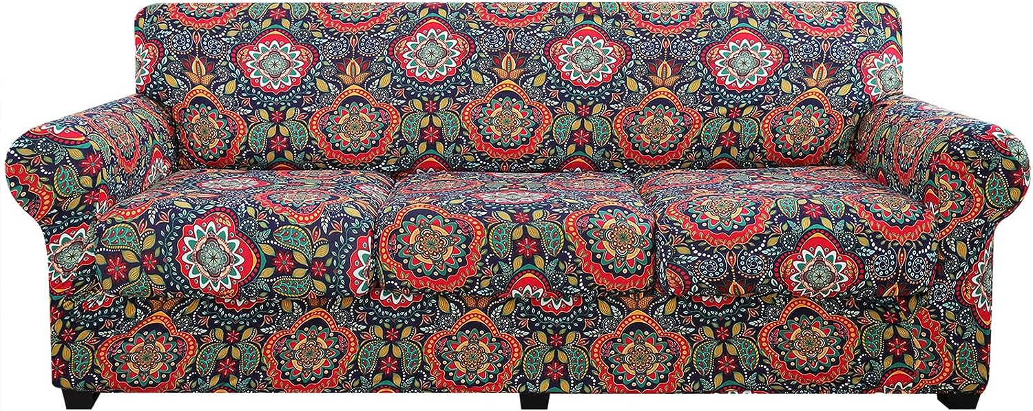 (e??£¤Summer Sale-30% OFF) Stretch Printed Sofa Covers