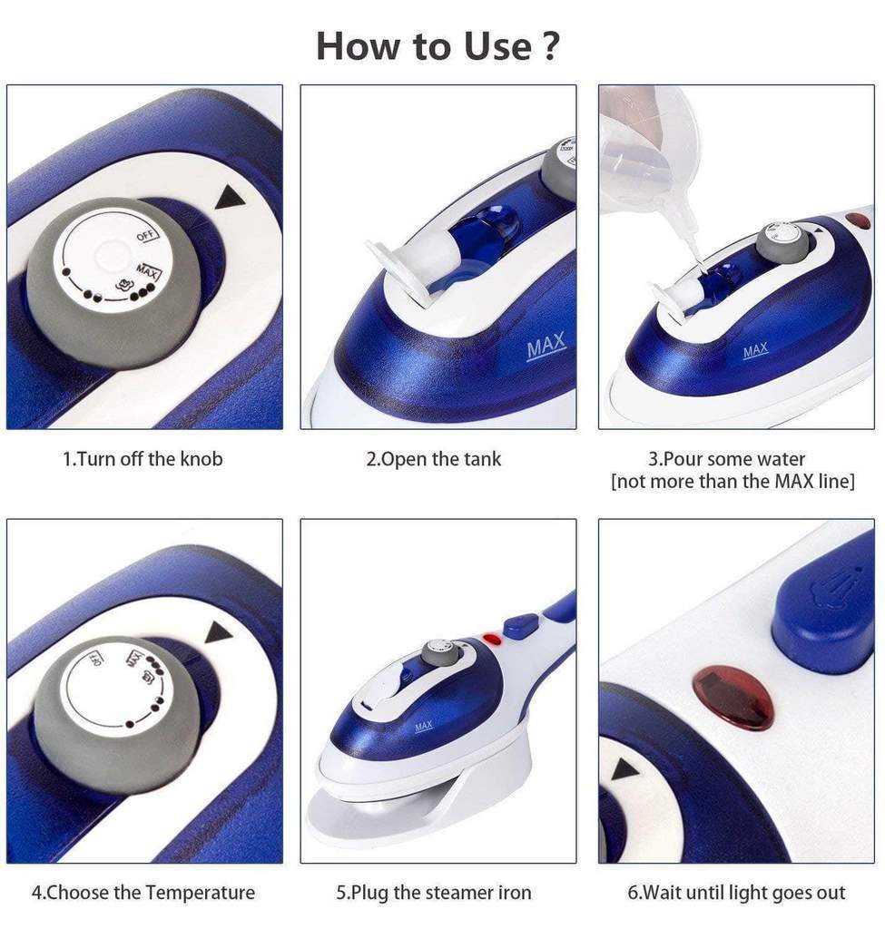 Buy portable handheld steam iron