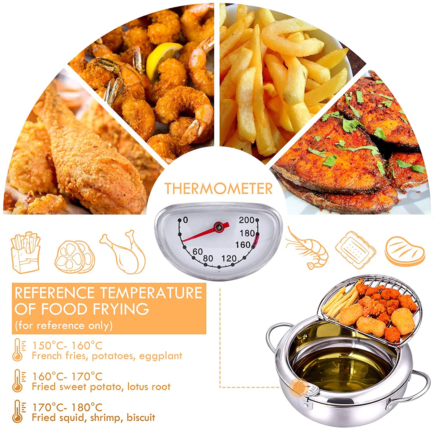 Temperature Control Fryer(🥳Summer Hot Sale-50% Off & Buy Two Free Shipping)