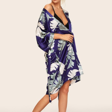 Summer Chiffon Print Kimono