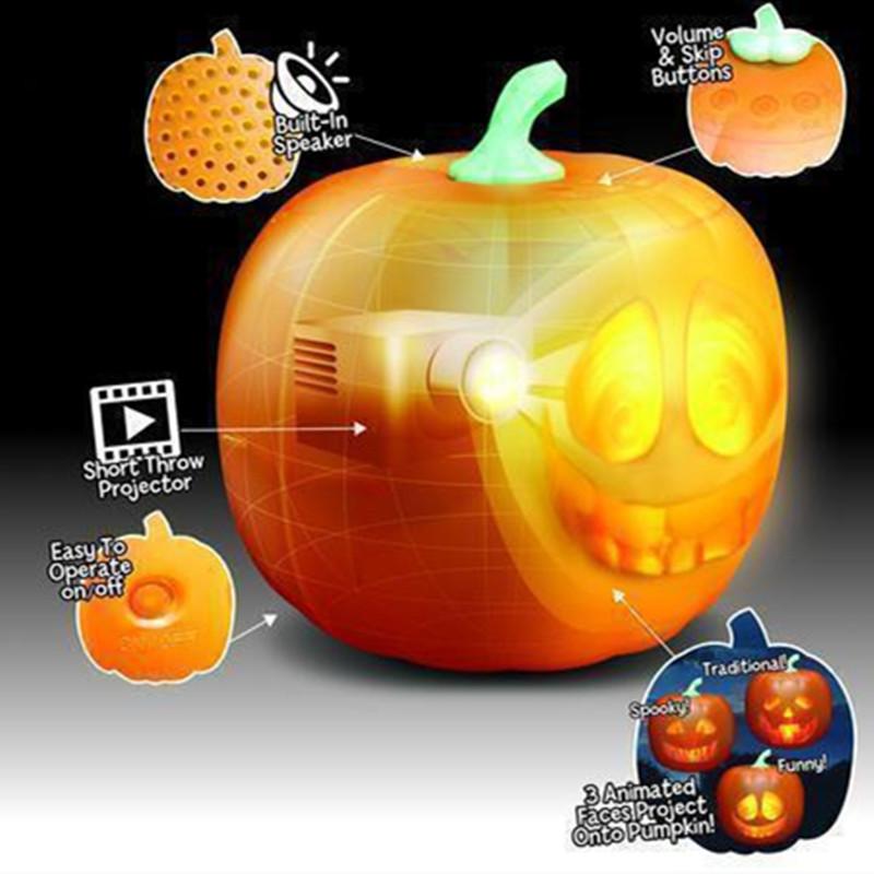 Halloween Sound-Activated Pumpkin