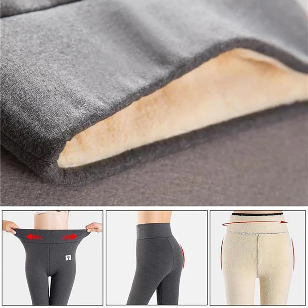 🎄Christmas Promotion 30% Off - LZYoehin™Women High Waist Leggings Warm Pants