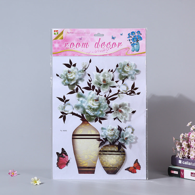 🎉Spring Clean Pre-Sale 50% OFF - 3D Sticker Plant Vase Decoration