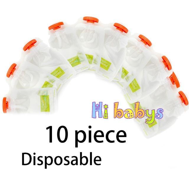 DIY Baby Food Squeeze Station