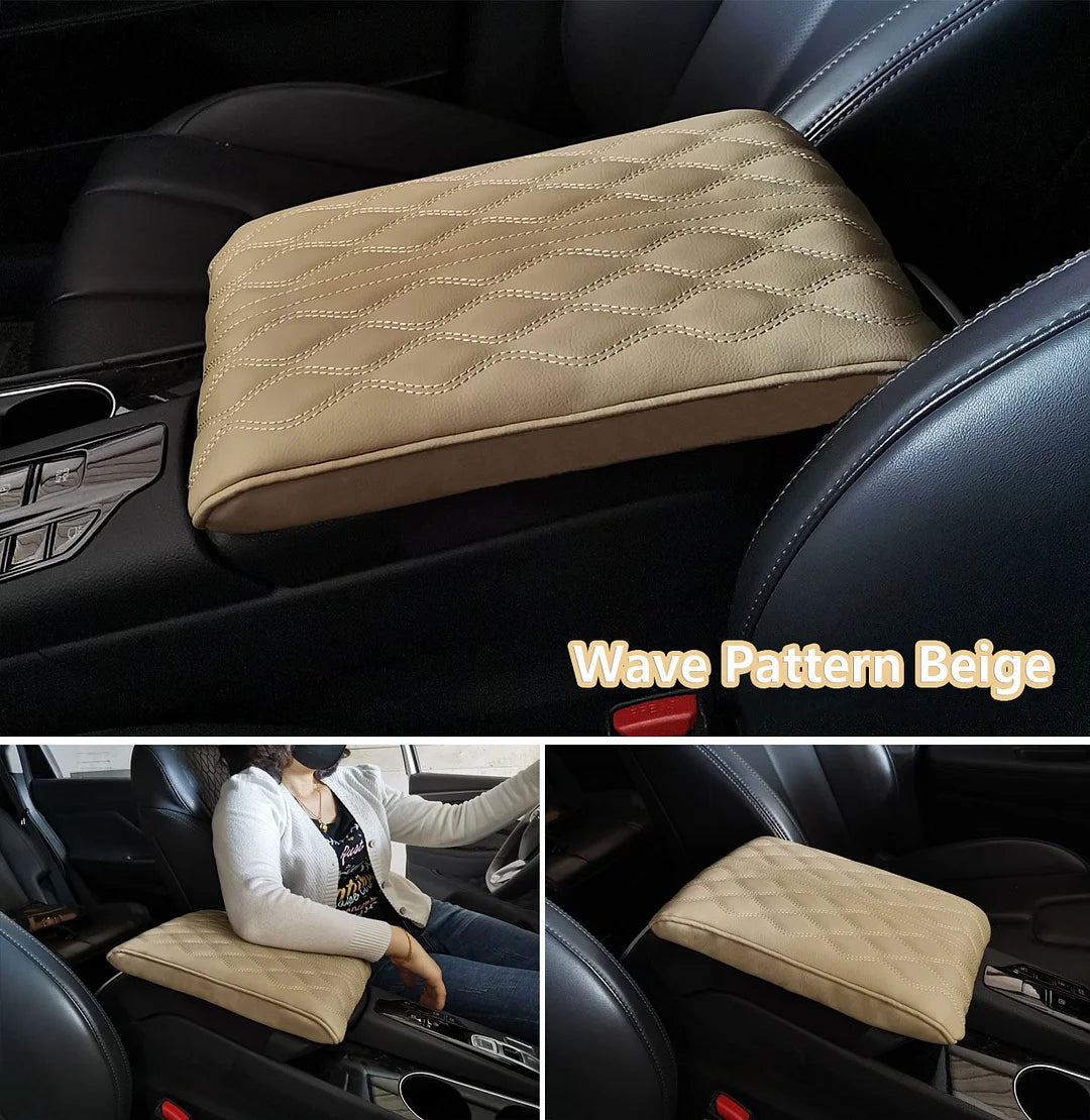 🎉Spring Cleaning Big Sale - LZYoehin™ Memory Foam Leather Car Armrest Box Pad
