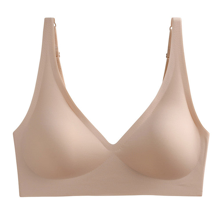 🔥2023 New Spring Clothes - LZYoehin™ No Steel Rim Jelly Strip Breathable Bra