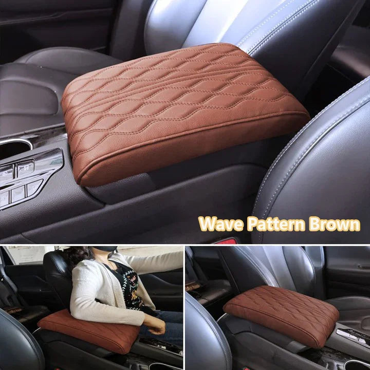 🎉Spring Cleaning Big Sale - LZYoehin™ Memory Foam Leather Car Armrest Box Pad