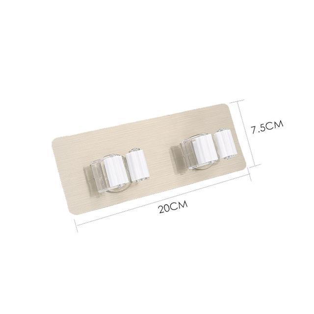 Wall Mounted Mop Organizer Holder