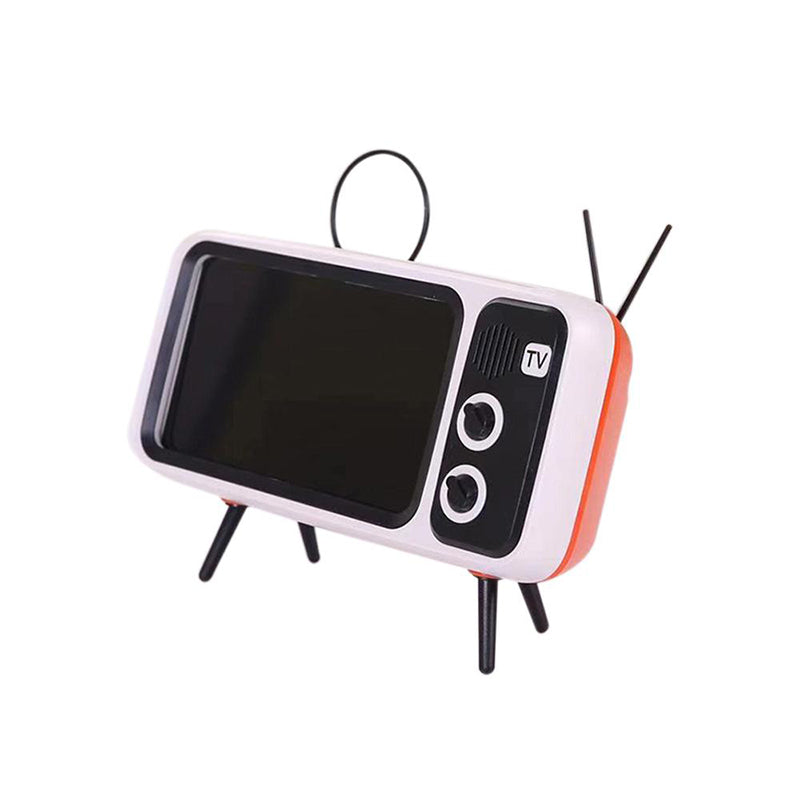 Retro TV BlueTooth Speaker Mobile Phone Holder