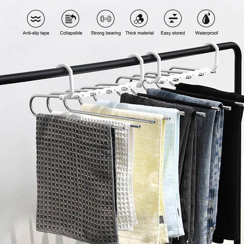 🎉Home Storage Day Big Sale 30% Off - LZYoehin™5 in 1 Pant Rack Shelves