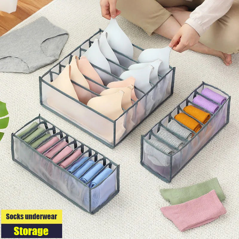 🎄Early Christmas Promotion 50% Off🎄🎅3PCS Underwear Storage Box Compartment