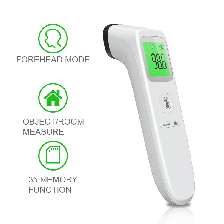 Non-contact Infrared Thermometer Forehead Thermometer with CE & FDA