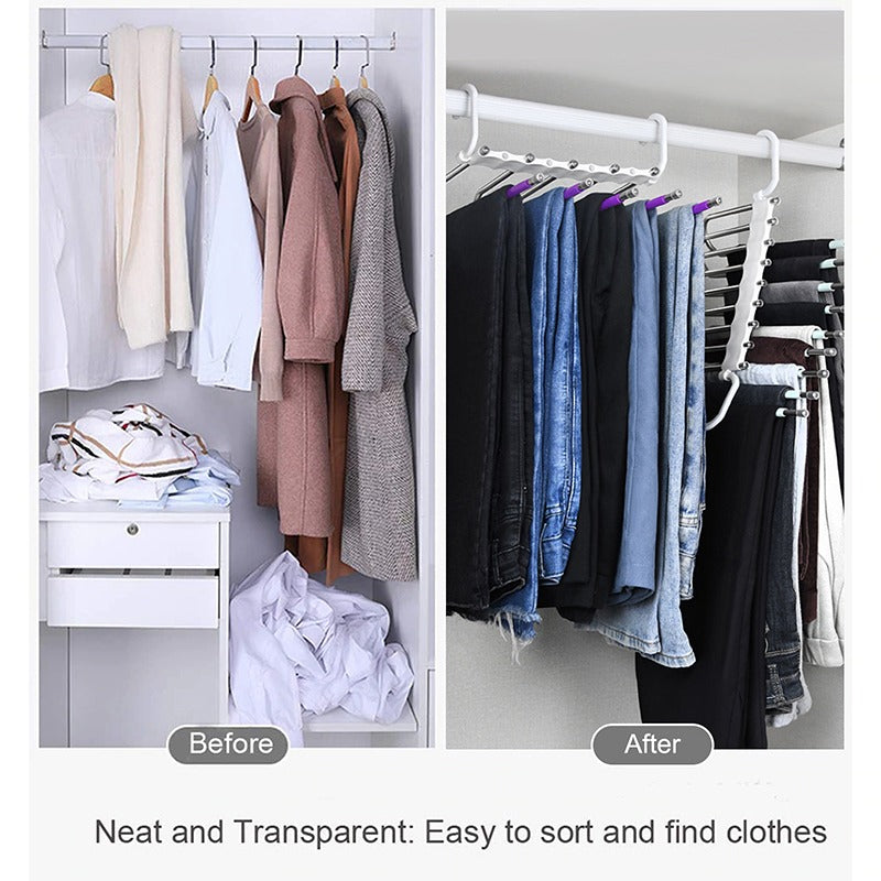 🎉Home Storage Day Big Sale 30% Off - LZYoehin™5 in 1 Pant Rack Shelves