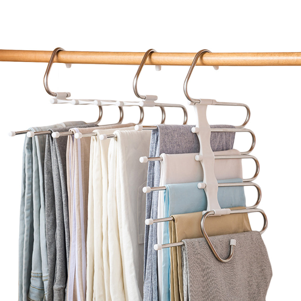 🎉Home Storage Day Big Sale 30% Off - LZYoehin™5 in 1 Pant Rack Shelves