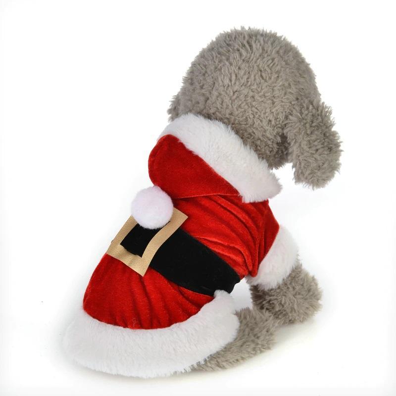 Santa Pet Dog Costume Christmas Clothes