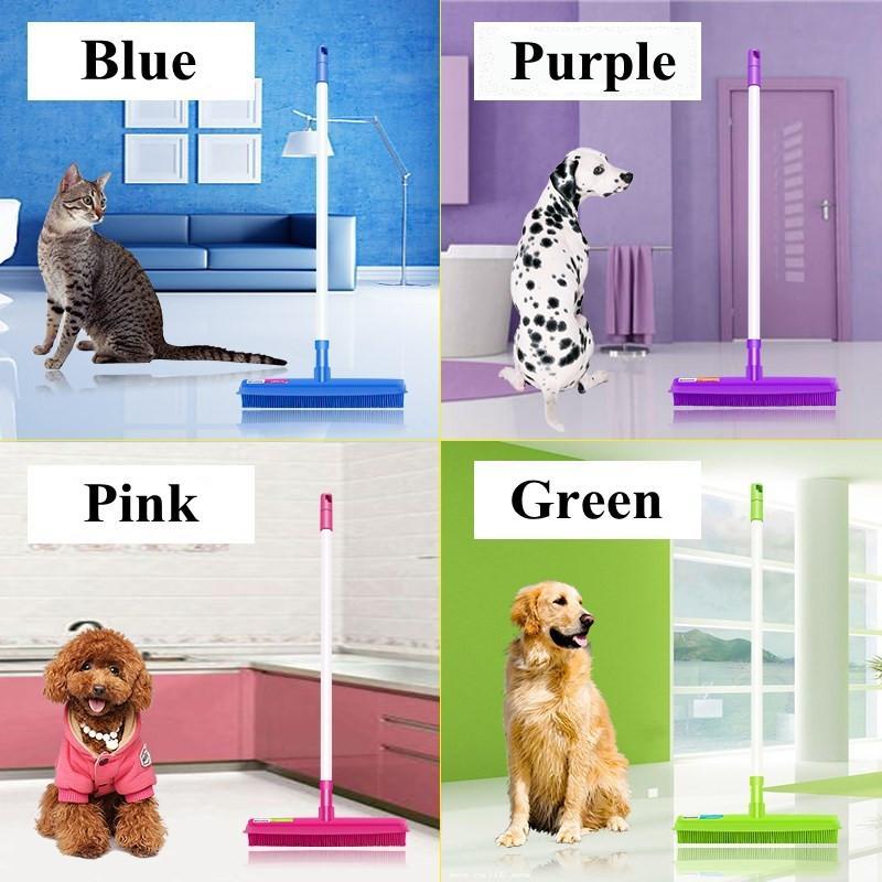 Pet Hair Rubber Broom