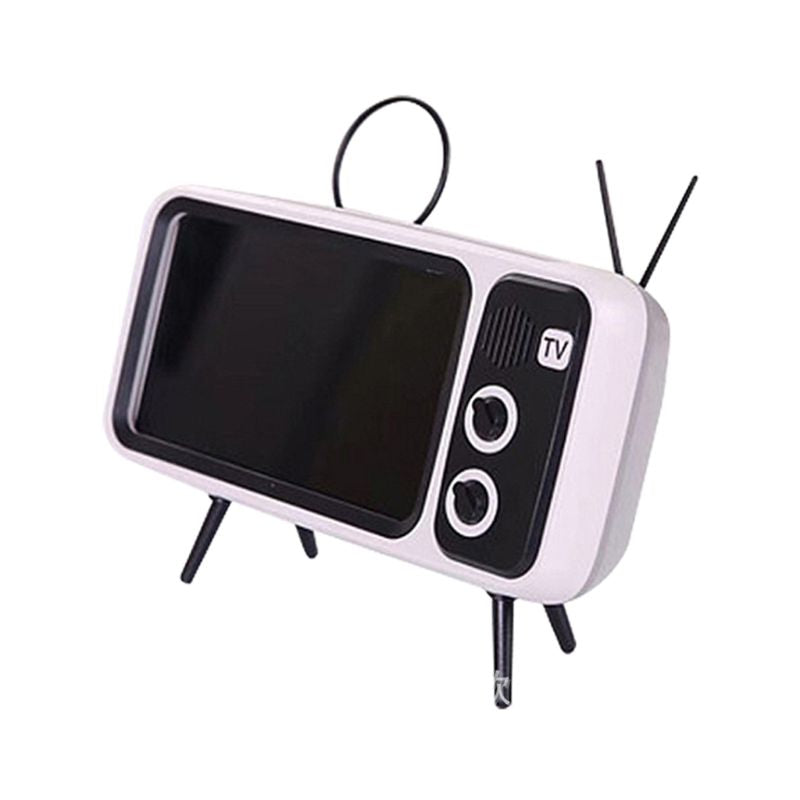 Retro TV BlueTooth Speaker Mobile Phone Holder