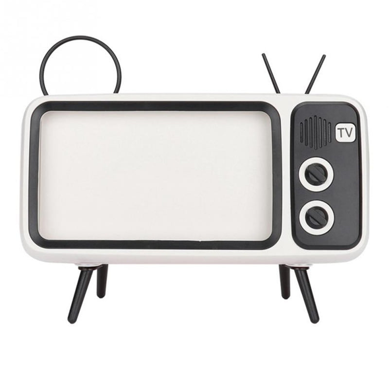 Retro TV BlueTooth Speaker Mobile Phone Holder