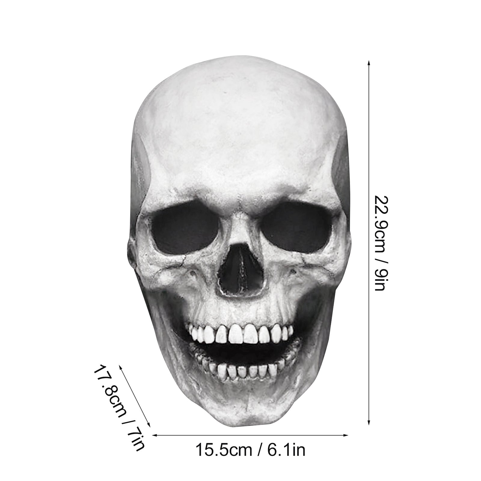 🎃50% OFF Big Sale Halloween Carnival🎃Full Head Skull Mask