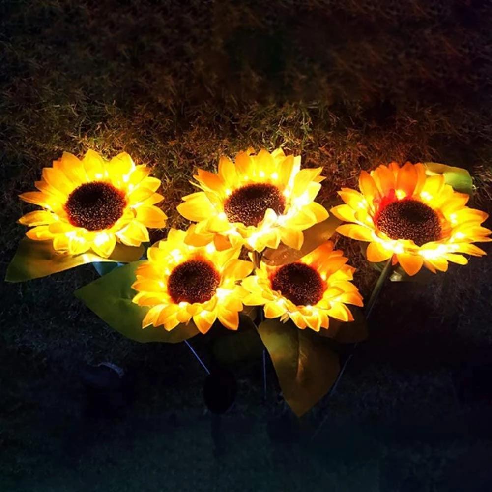 Night Light Solar Sunflower