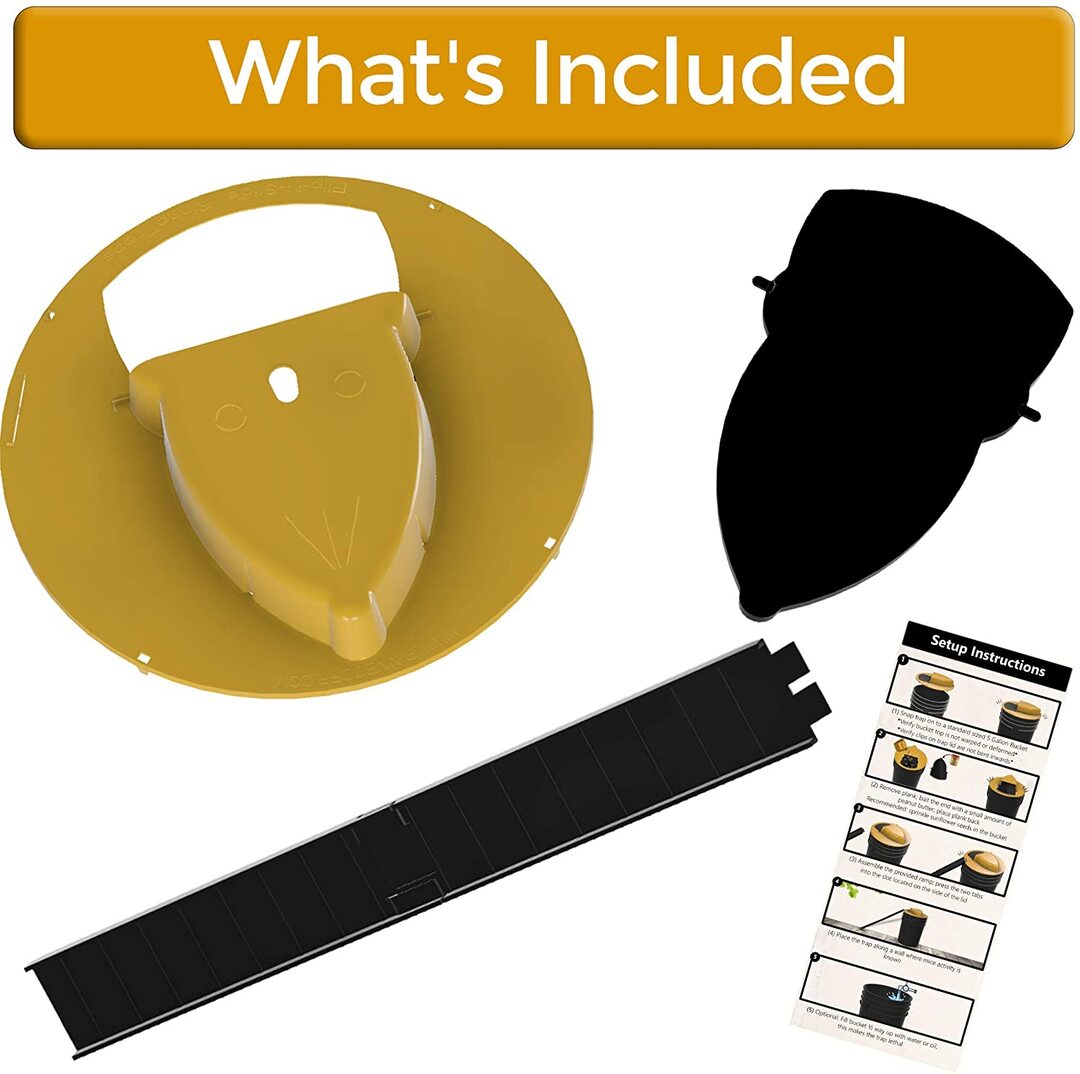 🎃Halloween Sale 40% Off - LZYoehin™Bucket Lid Mouse Trap(Nontoxic and harmless)