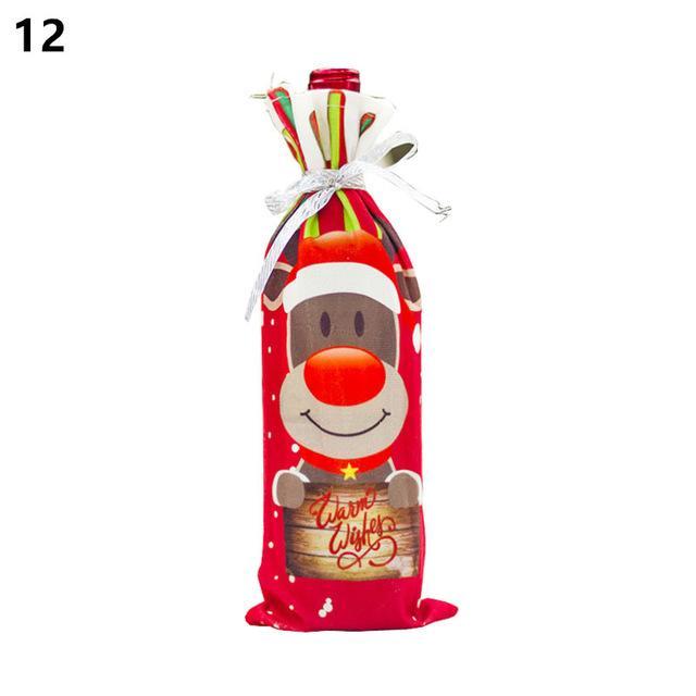 Christmas Wine Bottle Cover