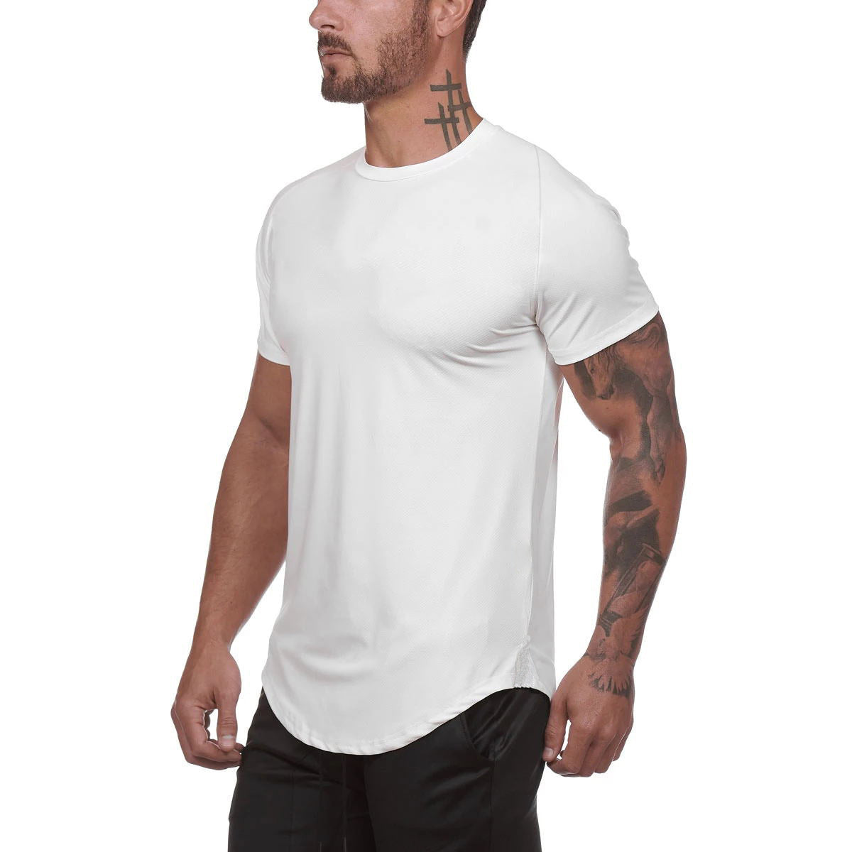 LZYoehin™Men's Sports Fitness Short Sleeve Quick Dry T-Shirt