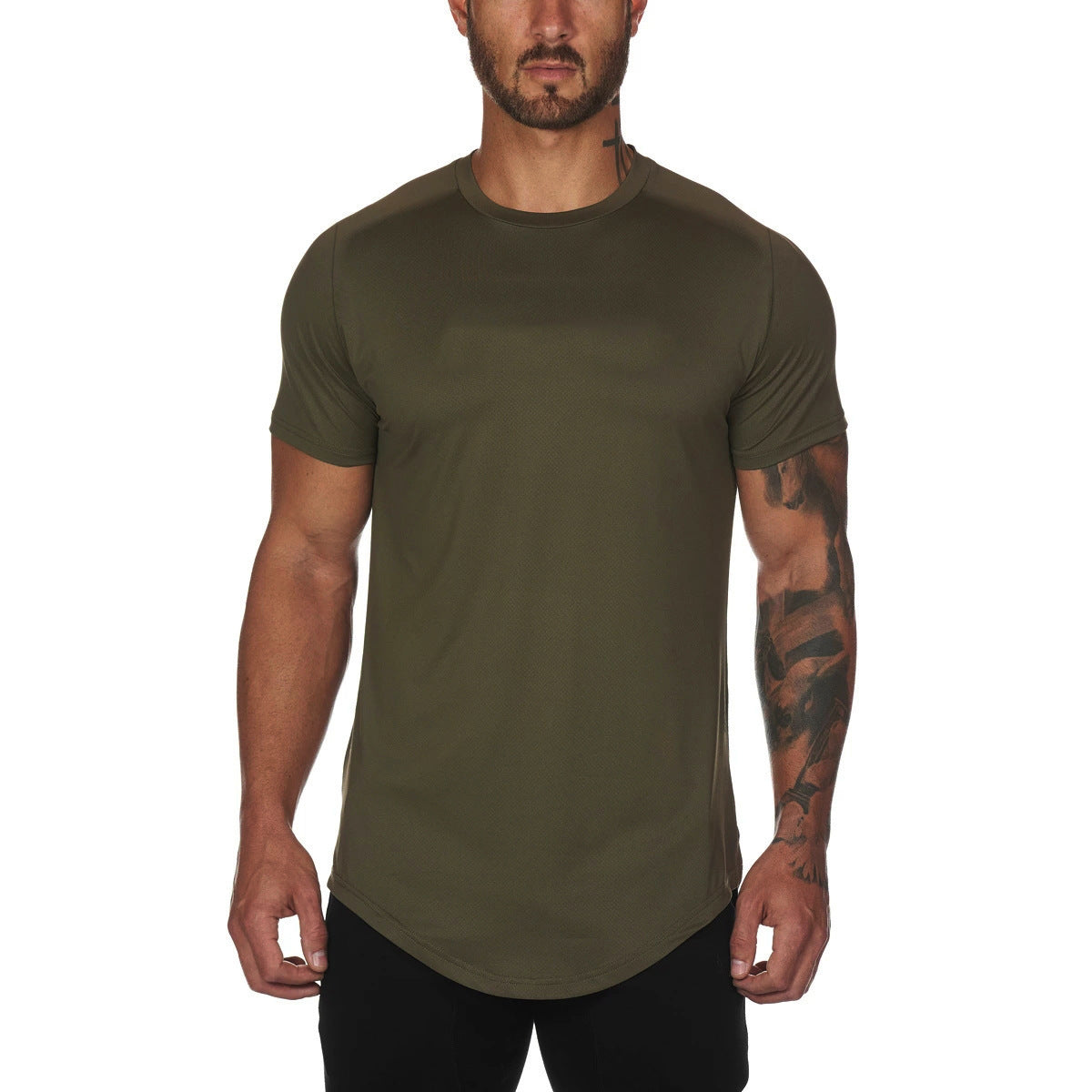 LZYoehin™Men's Sports Fitness Short Sleeve Quick Dry T-Shirt