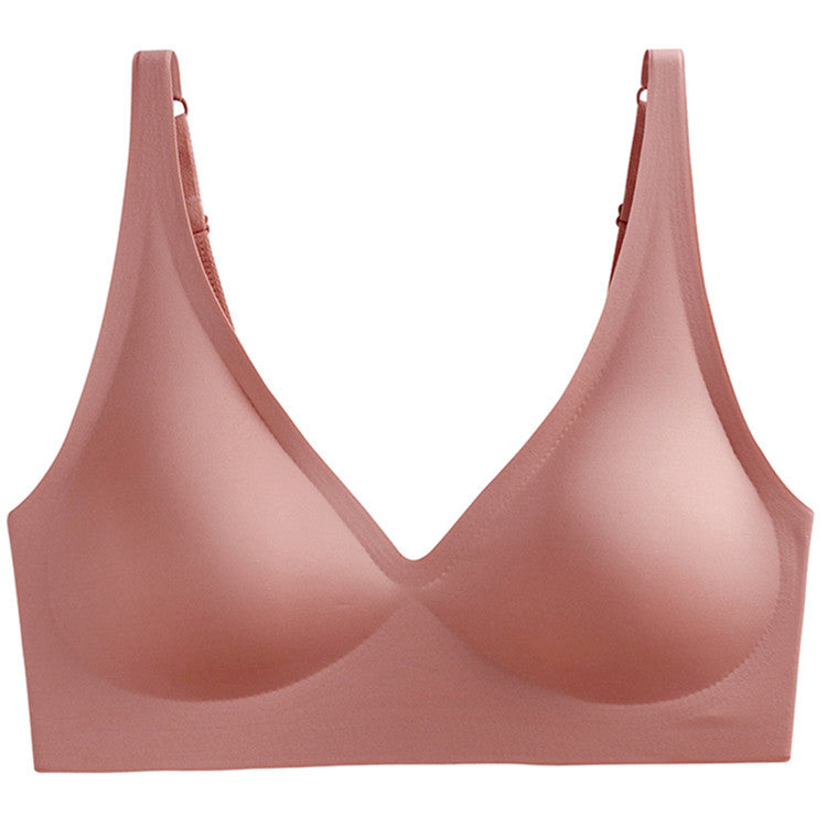 🔥2023 New Spring Clothes - LZYoehin™ No Steel Rim Jelly Strip Breathable Bra