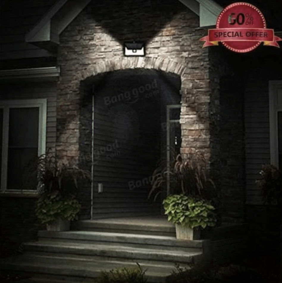 Solar Powered Outdoor Wall Lights for Garages