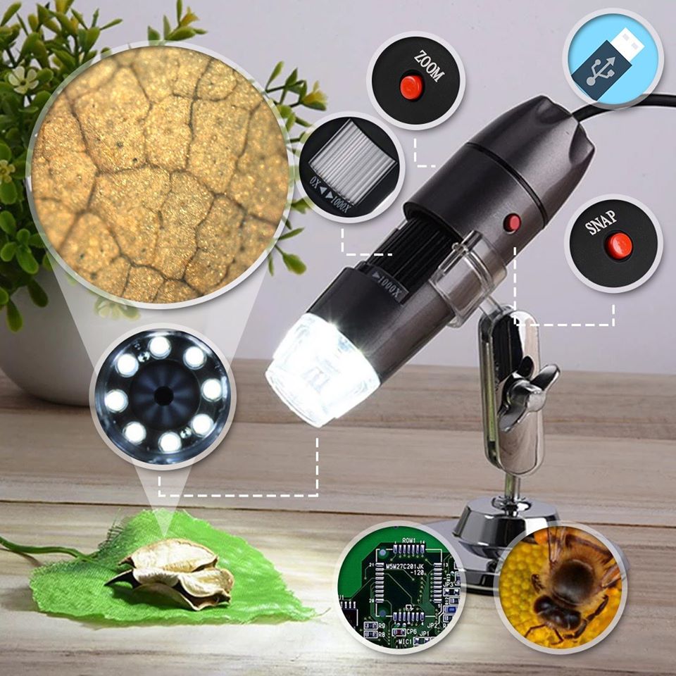 1600X USB Digital Microscope 🎉Big Sale - 50% Off Life Day