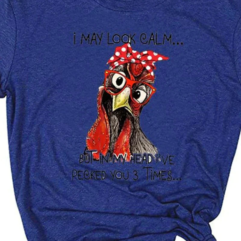 Women's T shirt Turkey Print