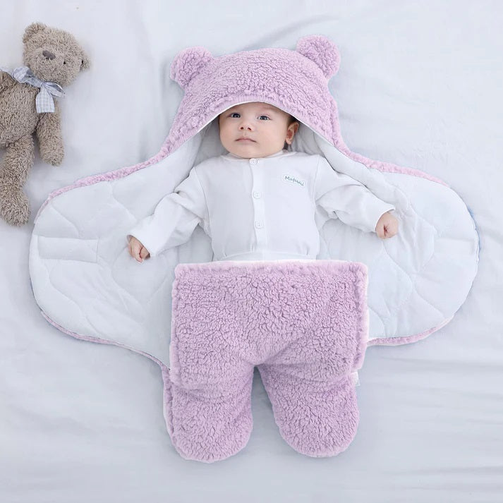 🎉 Christmas sale - Baby Swaddle Blanket Bear Pram Suit