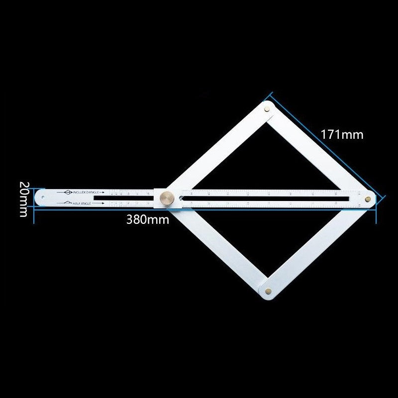 🎉New Year Big Sale 50% Off 🎉Precision Measurement Woodworking Goniometer Rulers