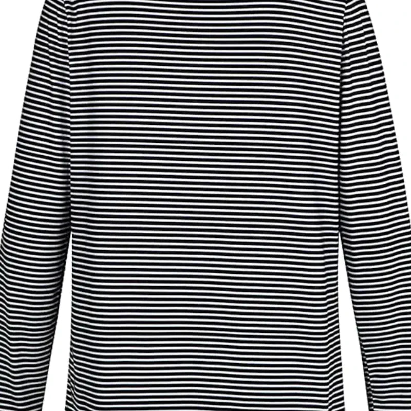 Women's T shirt Striped Cat